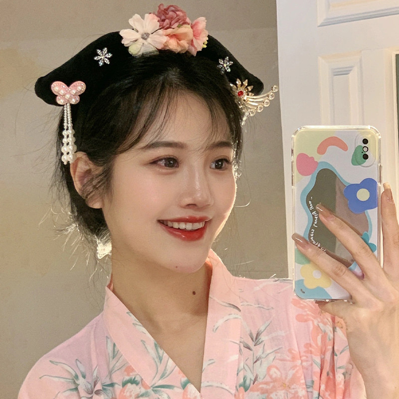 宫廷发箍甄嬛传娘娘格格贵人头箍发卡洗脸敷面膜旗头可爱搞怪头饰