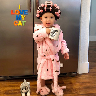 搞怪帽子创意儿童假发毛线帽广东包租婆头套恶搞夸张亲子拍照道具