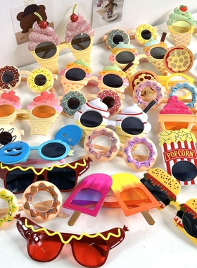 生日眼镜男女情侣闺蜜搞怪墨镜潮