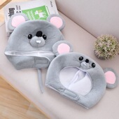 ins可爱搞怪小老鼠头套帽子儿童动物老鼠装 扮头饰拍照表演道具潮