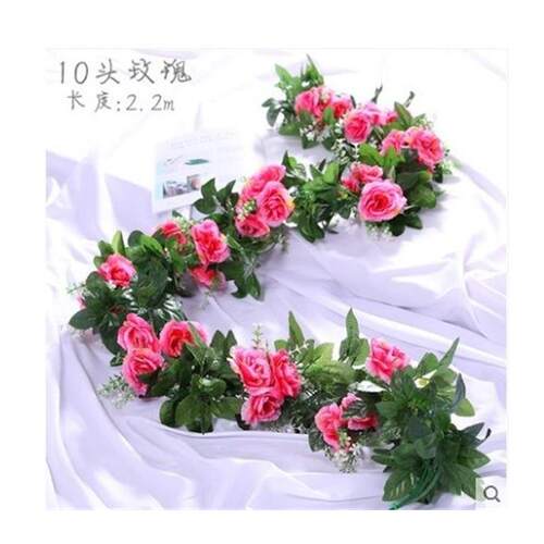 清明节仿真菊花木棉藤条墓碑祭祀祭奠扫墓上坟假花塑料拉花绢花束