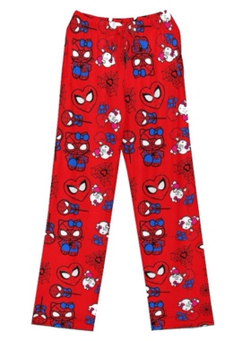 蜘蛛侠hellokitty春夏睡裤女孩新款休闲居家学生宿舍睡裤