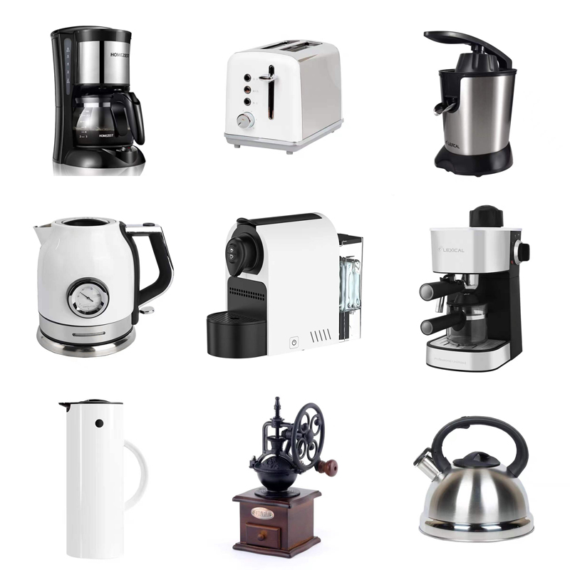 样板房间北欧水壶咖啡面包机道具