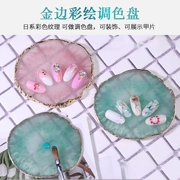 Nail Paint Paint Tấm nhựa Gradient Gradient Bảng màu Thẻ A Piece Display Board Jade Disc Chụp ảnh Công cụ - Công cụ Nail