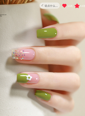 kasi绿色指甲油胶2026年新款牛油果绿薄荷绿夏天显白美甲专用新色