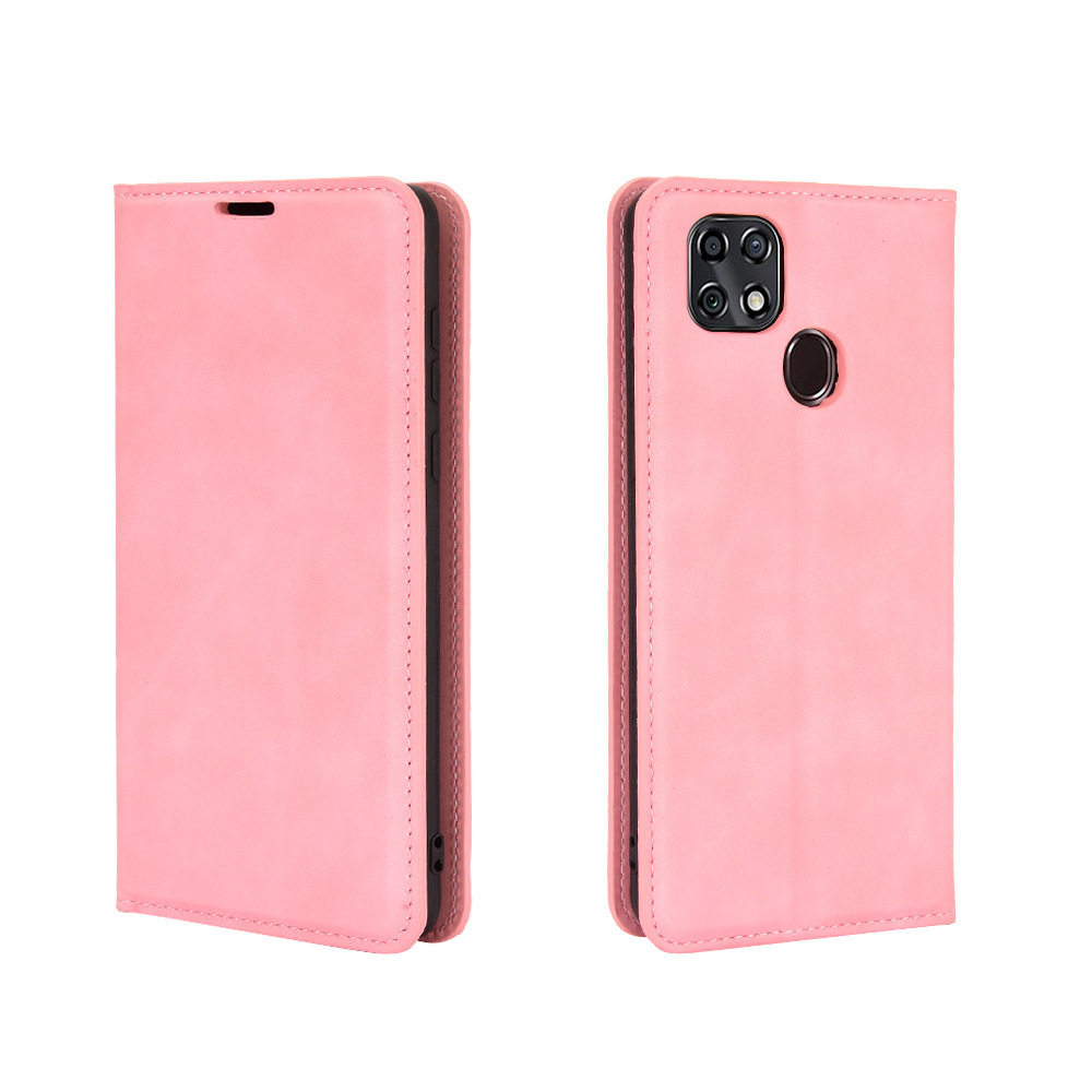 适用于中兴 blade10smart保护套肤感磁吸blade20翻盖手机皮套现货