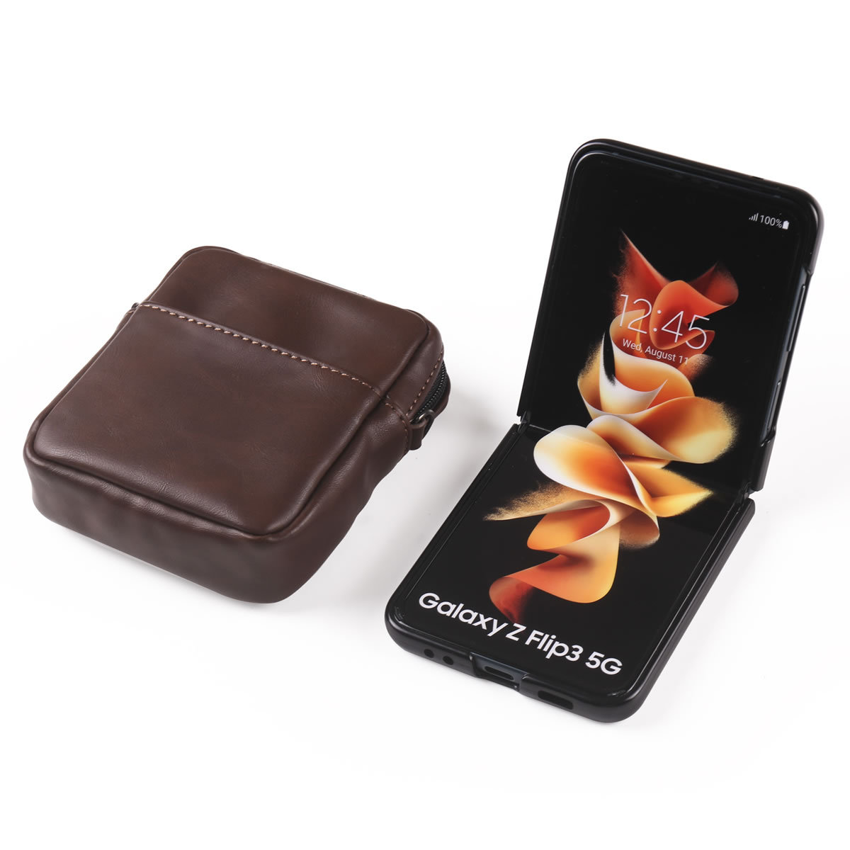 适用三星Galaxy Z Flip6翻盖Flip6穿皮带Flip折叠屏手机腰包