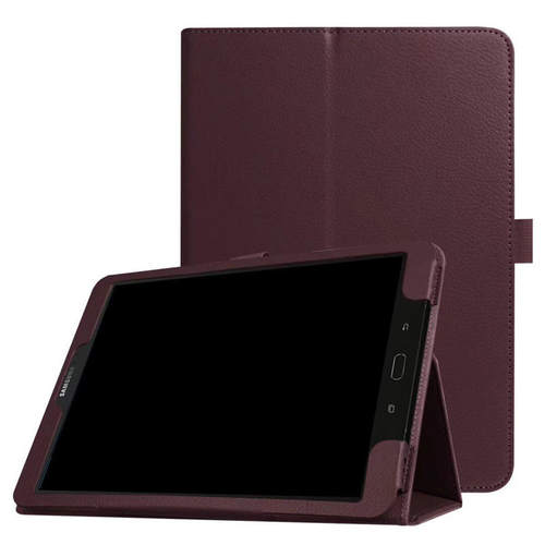 两折支架荔枝纹适用三星Tab S3 T820皮套翻盖商务T830平板保护套