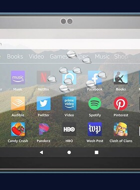 适用2020Fire HD8 Kids Edition 钢化膜HD8 电子书屏幕玻璃保护膜