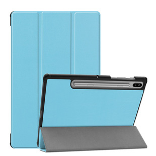 T860平板保护套 10.5 t865超薄卡斯特三折皮套 适用于三星tab