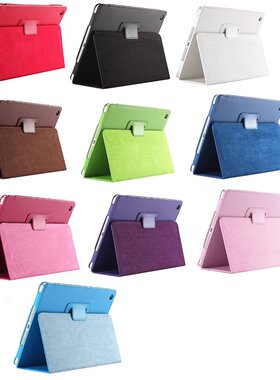 跨境适用2019亚马逊kindle fire HD10寸保护套荔枝纹二折支架皮套