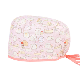 戈美恩手术帽护士纯棉女花帽厚款手术室专用帽口腔医生工作帽透气