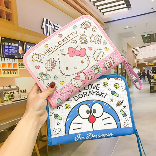 可爱卡通儿童证件收纳包多功能宝宝出生证明收纳册大容量收纳卡袋