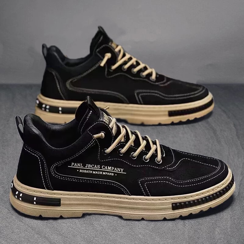 2025新款黑色德训鞋耐磨防滑