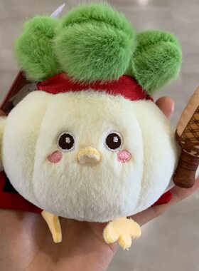 武汉文创蒜鸟发声玩偶