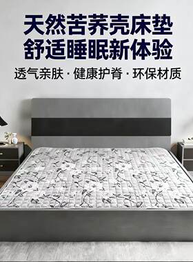厂家直销荞麦皮褥子成人苦荞壳双人床垫可折叠凉席学生榻榻米苦荞
