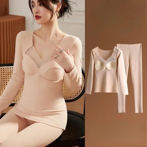 A 11916 Fleece Thermal Seams Underwear 磨毛保暖内衣