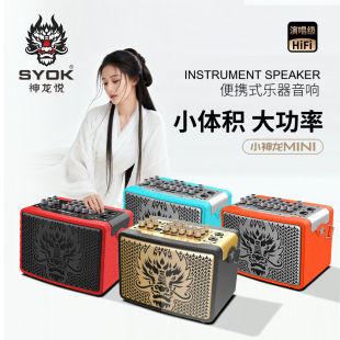 SYOK神龙MINI音响专业唱歌乐器K歌户外直播小音箱神龙户外音响