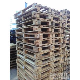 全新二手木卡板货架托盘欧标模压卡板仓库栈板实木床垫板深圳送货