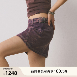 ASH女装 SKIRT系列牛仔短裙性感时尚 百搭短款 裙子 夏季