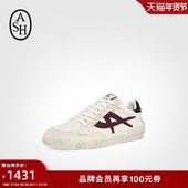 ASH女鞋 休闲百搭薄底鞋 2025秋季 MOONLIGHT圆头系带平底板鞋