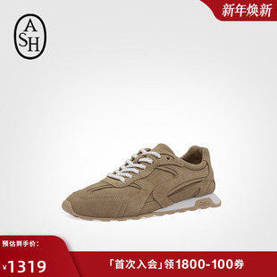 女平底百搭轻便板鞋 KASAR运动薄底休闲鞋 2025秋季 ASH男女同款