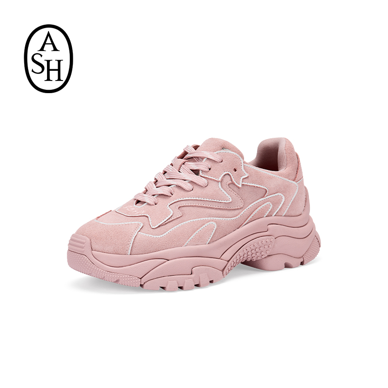 ASH女鞋2026春夏新款Addict老爹鞋潮流厚底增高复古休闲运动鞋