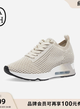 ASH女鞋2026春夏新款LAIKA飞织网面运动鞋女厚底透气休闲鞋