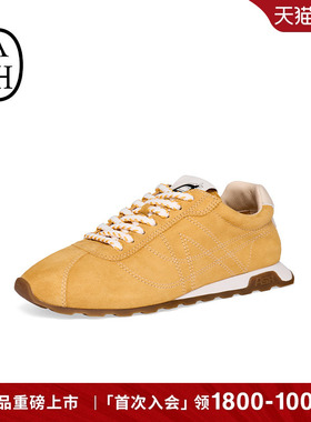 ASH女鞋2026春夏新款KILL BILL真皮薄底德训鞋女圆头百搭休闲板鞋