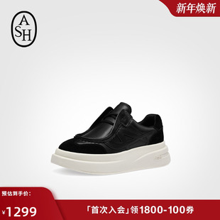 女厚底真皮百搭运动休闲鞋 ASH女鞋 IKON松糕鞋