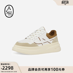 舒适厚底增高女圆头休闲板鞋 icone运动休闲鞋 2026春夏新款 ASH女鞋