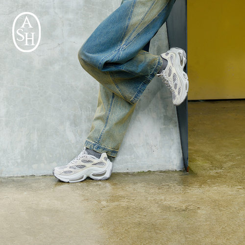 【男女同款】ASH秋季新款DRAGON龙鳞鞋厚底老爹鞋增高休闲运动鞋