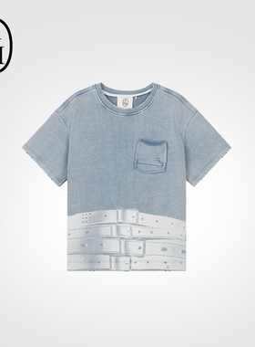 ASH女装春夏PULLOVER T系列圆领短袖T恤