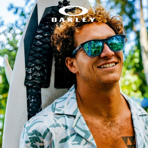 Oakley欧克利Frogskins 谱锐智休闲眼镜护目镜墨镜9284A