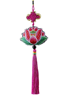 端午节中国风荷花莲花香包