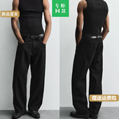 秋冬新品 男装 多色选宽松水洗美式 柜329 休闲牛仔直筒长裤 4048400