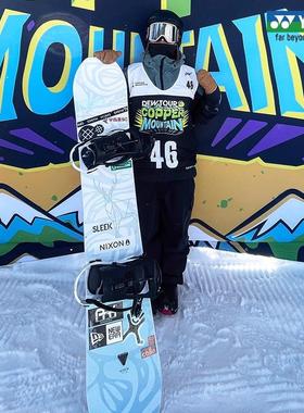 YONEX尤尼克斯滑雪板单板女款SLEEK滑雪板CRIC全能平刻U池W25新款