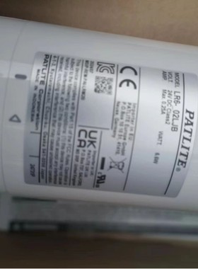 全新原装正品PATLITE派特莱LED三色警示灯LR6-302LJBW-RYG