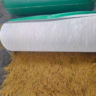 TPR乳胶底仿真茅草草屋顶走廊木屋农家乐户外景区庭院地毯式稻草