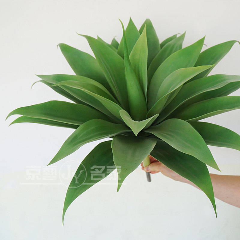 仿真龙舌兰芦荟虎皮兰大号多肉绿植菠萝花皇冠兰剑兰剑麻仿真花