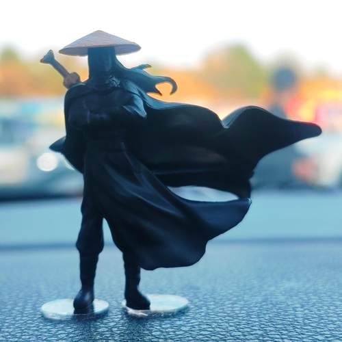 寒江孤影江湖故人古风武侠剑客刀客侠客小摆件微景观微缩小人物