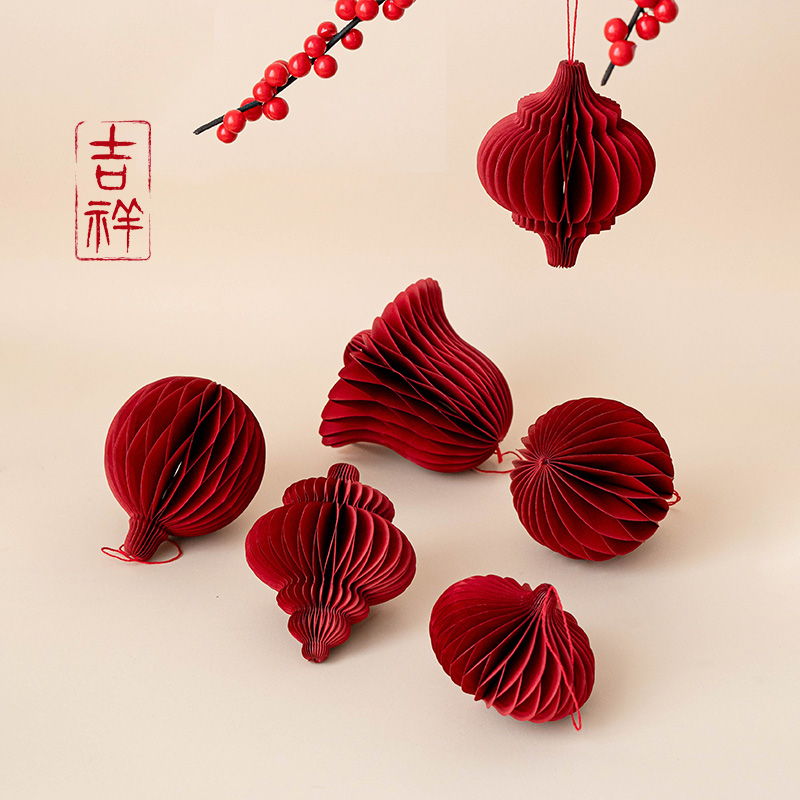 三室新年装饰灯笼挂件