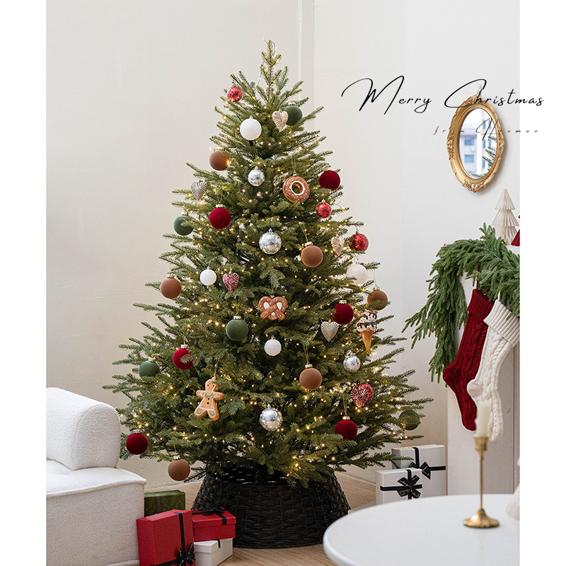 Hromeo全PE圣诞树摆件装饰