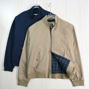 棉质刺绣贴布两粒扣立领拉链款 男装 258 休闲行政夹克 好货