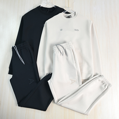 运动休闲字母休闲卫衣卫裤套装
