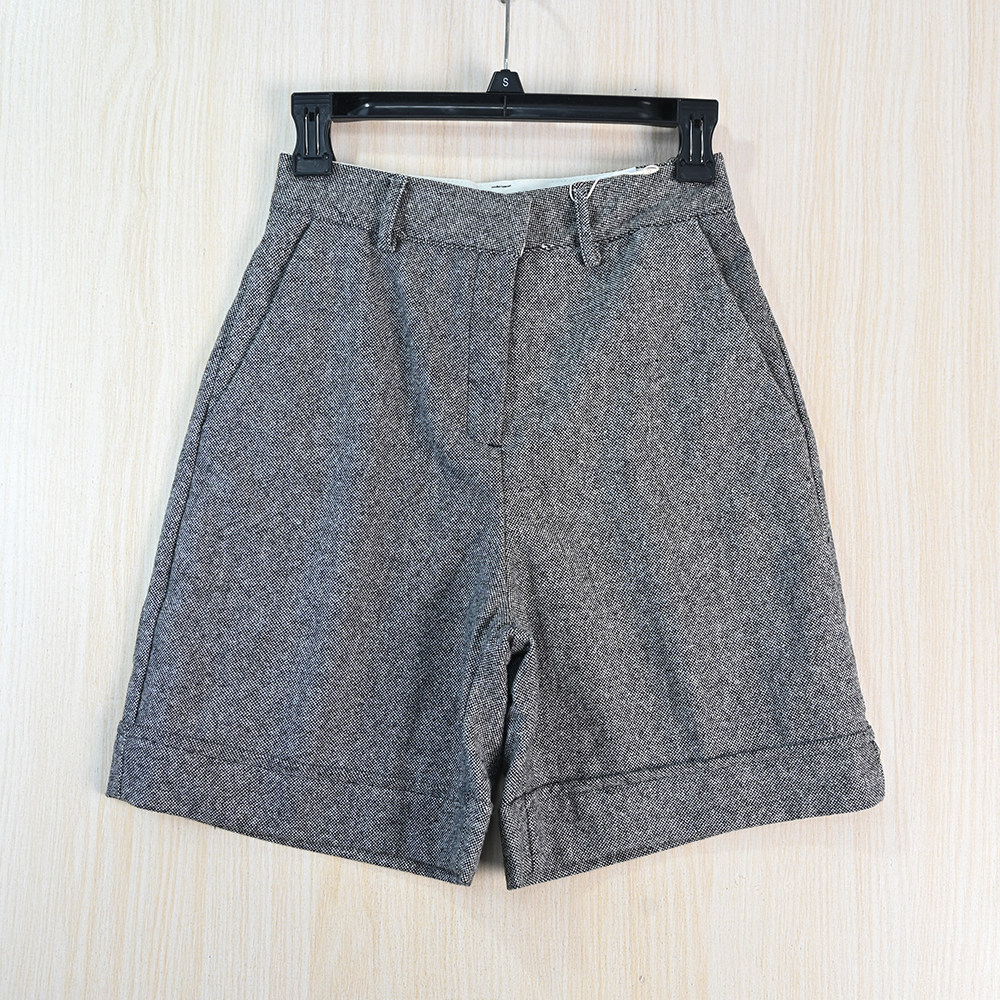 思琪女装261/19  品质夹花呢高腰内衬里布休闲短裤,女装/女士精品,短裤,淘宝优惠券,粉丝福利购,淘宝优惠卷