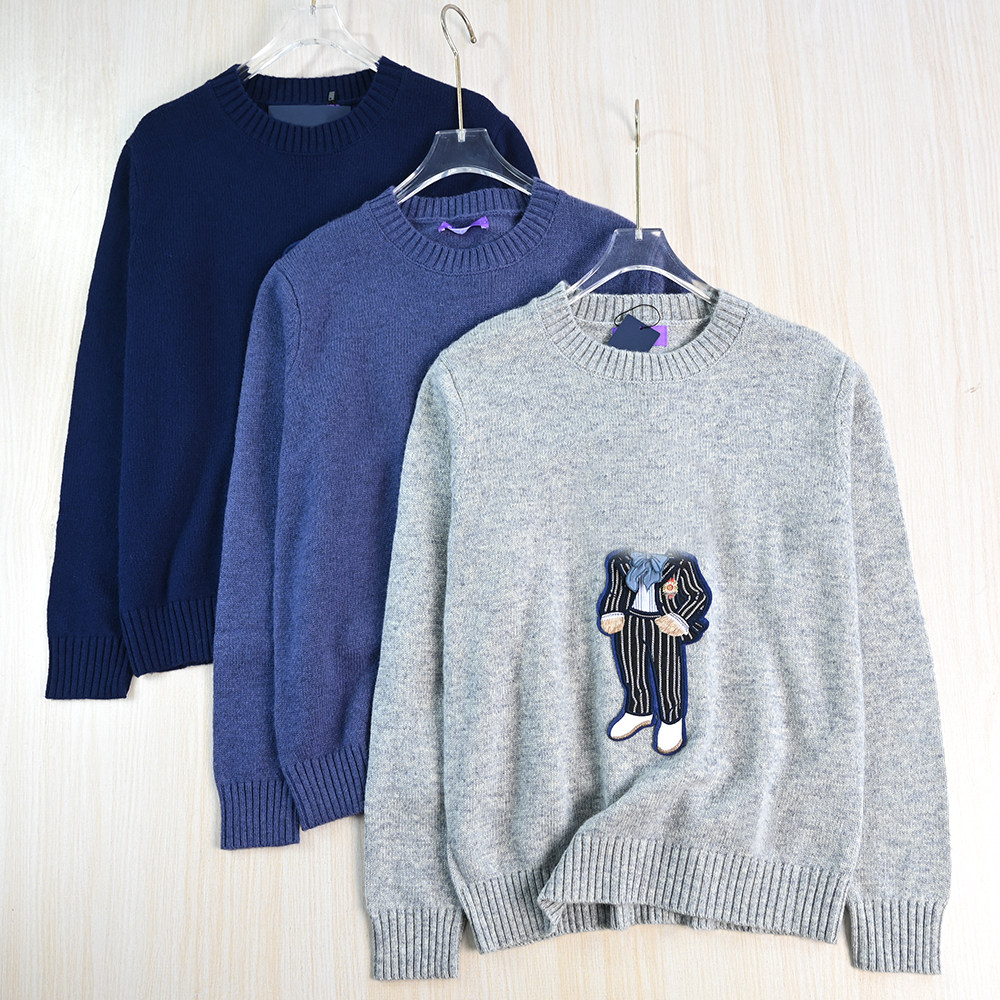 思琪女装2512/8 美国单刺绣卡通熊贴布圆领休闲长袖针织毛衣,女装/女士精品,毛衣,淘宝优惠券,粉丝福利购,淘宝优惠卷