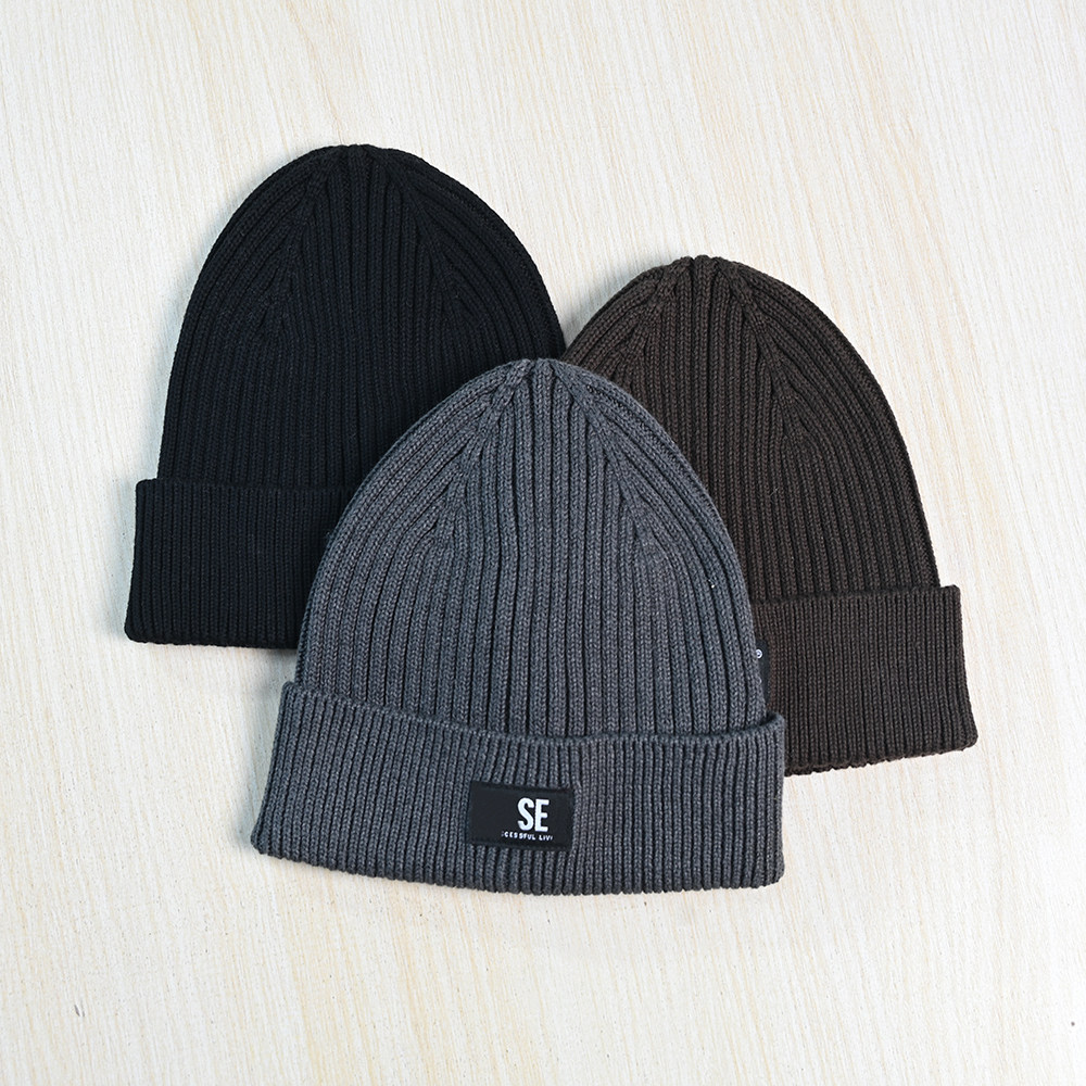 261/22男士贴布字母厚实粗针棉线保暖针织帽,服饰配件/皮带/帽子/围巾,帽子,淘宝优惠券,粉丝福利购,淘宝优惠卷