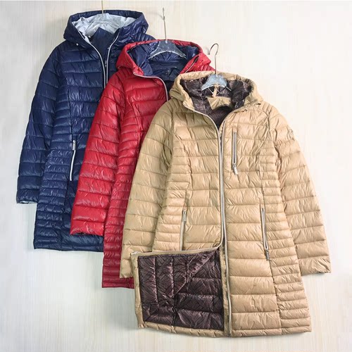 厚实保暖可脱卸帽休闲长款棉服