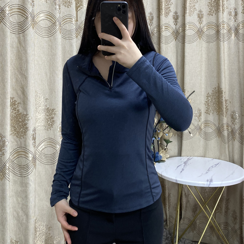 透气吸汗户外运动跑步长袖T恤